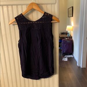 Elegant Black Sleeveless Top